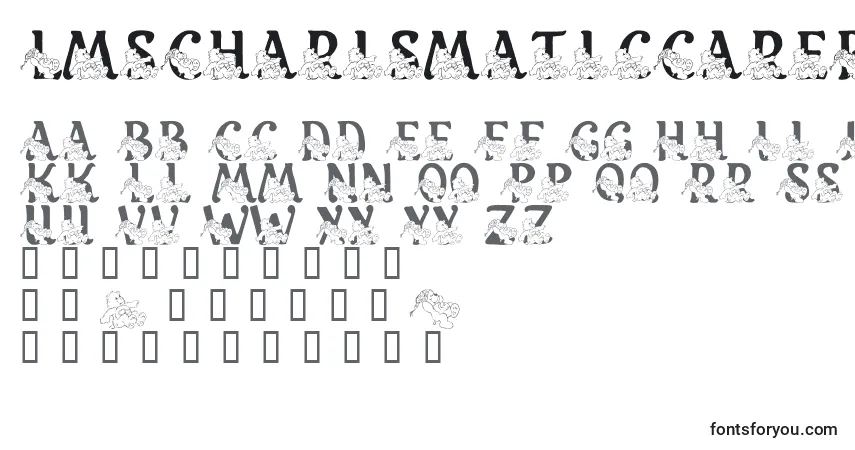 Schriftart LmsCharismaticCareBears – Alphabet, Zahlen, spezielle Symbole