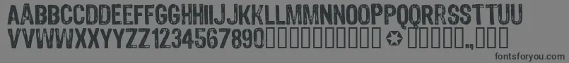 4990810 ffy Font – Black Fonts on Gray Background
