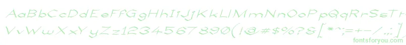 LlynfyrchFwyrrdynn Font – Green Fonts