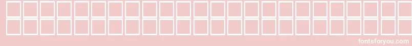 KufiItalic Font – White Fonts on Pink Background