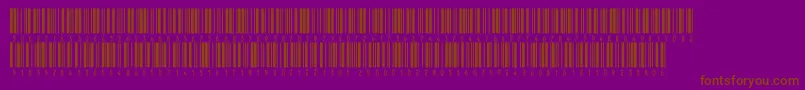Saiba mais sobre a fonte Inthrp48dltt Fonte Inthrp48dltt – fontes marrons em um fundo roxo