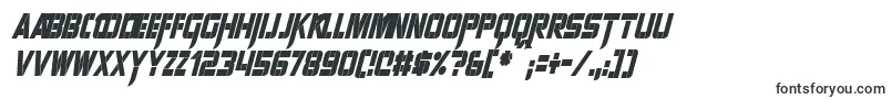 SharpAvienneCondensedItalic Font – Slanted Fonts