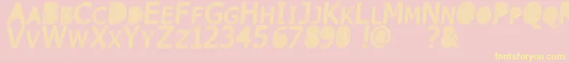 Más sobre la fuente Linka fuente Linka – Fuentes Amarillas Sobre Fondo Rosa