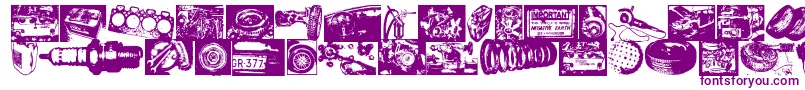 How Font – Purple Fonts