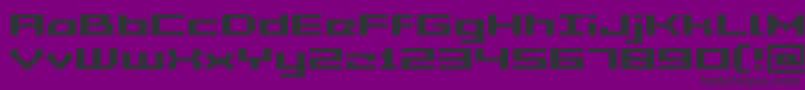 fuente GrixelAcme5WideBold – Fuentes Negras Sobre Fondo Morado