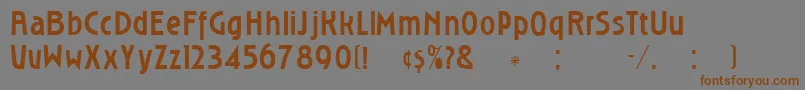 Más sobre la fuente Roslyngothic fuente Roslyngothic – Fuentes Marrones Sobre Fondo Gris