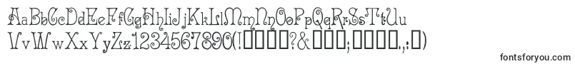 Шрифт Acadianc – старые шрифты