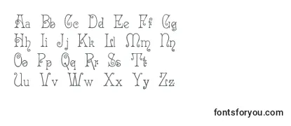 Шрифт Acadianc