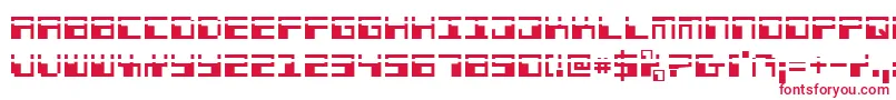 Phaser Bank Laser Font – Red Fonts