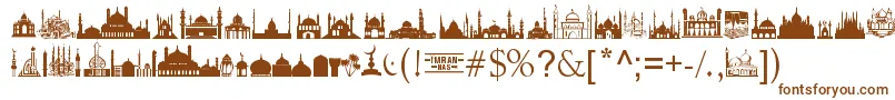 MasjidAlImran Font – Brown Fonts