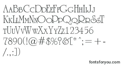 ARomanuscps font – vintage Fonts