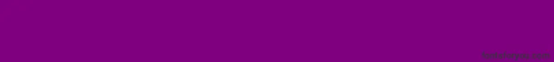 Fonte InflexMtBold – fontes pretas em um fundo violeta