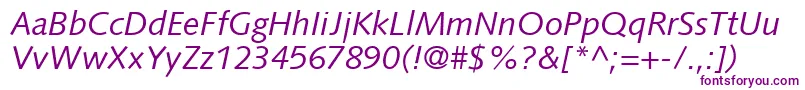 FacileSsiItalic Font – Purple Fonts