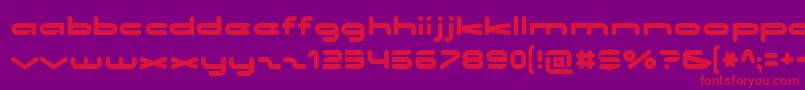 More about Noclocks Font Noclocks Font – Red Fonts on Purple Background