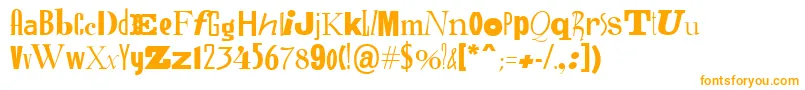 Lisätietoja RansomBold-fontista RansomBold-fontti – oranssit fontit