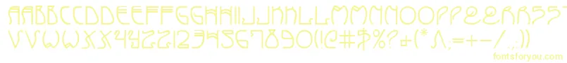 CoyoteDeco Font – Yellow Fonts