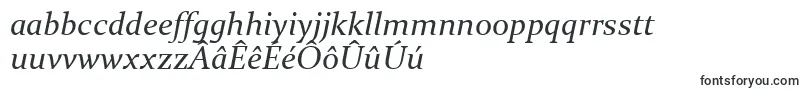 Шрифт ConstantiaItalic – фризские шрифты