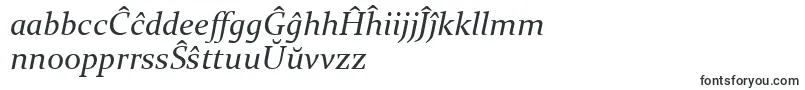 ConstantiaItalic-Schriftart – esperanto Schriften