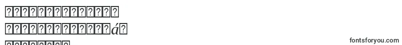 Czcionka ConstantiaItalic – czcionki khmerskie