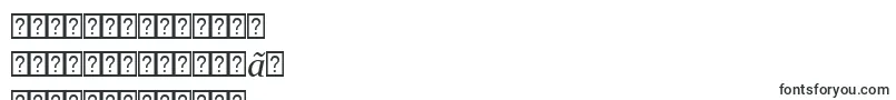 ConstantiaItalic-Schriftart – koreanische Schriften