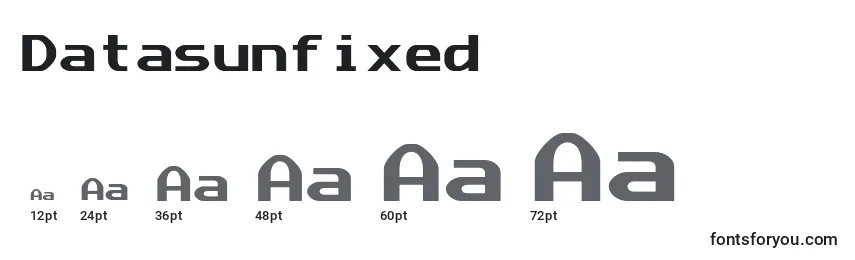 Datasunfixed (115336) Font Sizes