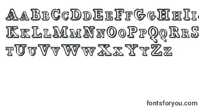 Egidia font – western Fonts