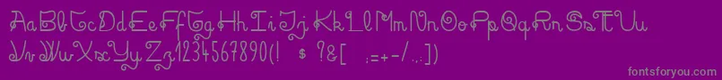 Más sobre la fuente RockAndRollStreet fuente RockAndRollStreet – Fuentes Grises Sobre Fondo Morado