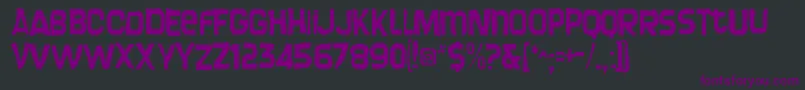 Screengemgaunt Font – Purple Fonts on Black Background