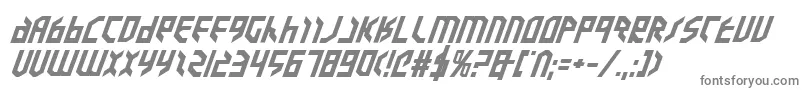 フォントValkyrieebi – 白い背景に灰色の文字
