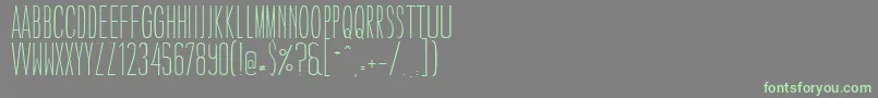 Lisätietoja CaledoLightWebfont-fontista CaledoLightWebfont-fontti – vihreät fontit harmaalla taustalla