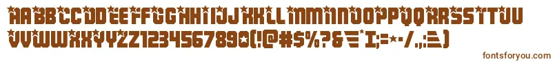 Armyrangers Font – Brown Fonts on White Background