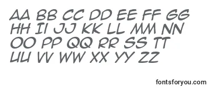 Review of the Animeace2Ital Font
