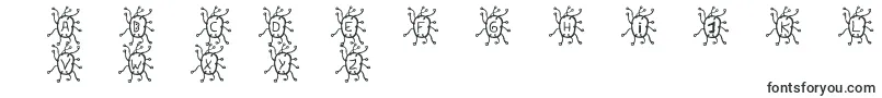 Czcionka Virus – dekoracyjne czcionki