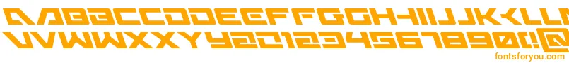 Шрифт Wildcard31left – оранжевые шрифты