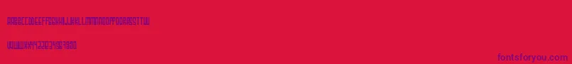 fuente UzbekNeueLuxation – Fuentes Moradas Sobre Fondo Rojo