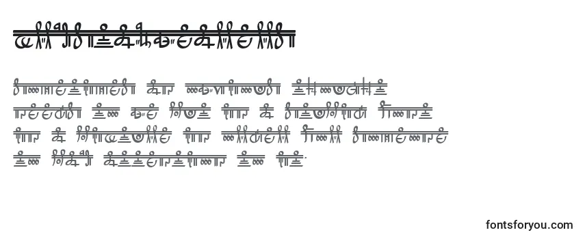 Schriftart CrystalBearers (115412)
