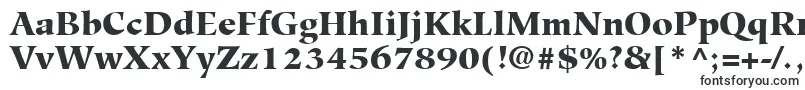 Шрифт HiroshigeLtBlack – популярные шрифты