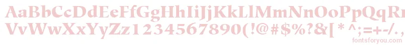 More about HiroshigeLtBlack Font HiroshigeLtBlack Font – Pink Fonts on White Background