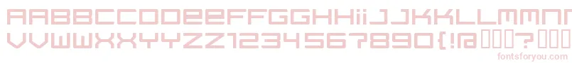 Regata ffy Font – Pink Fonts on White Background