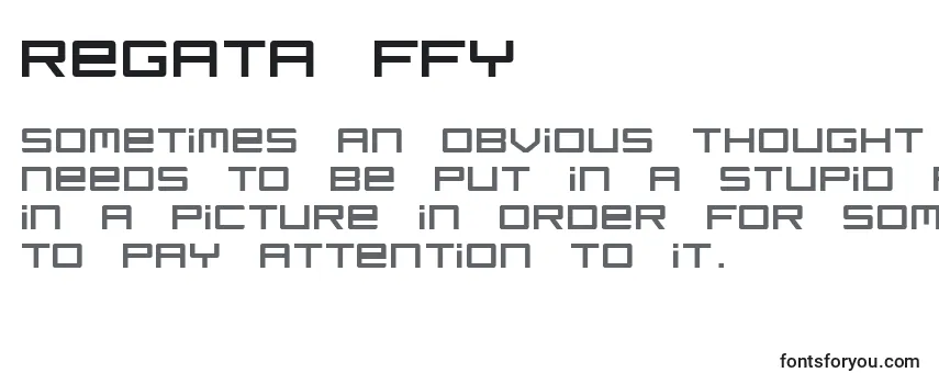 Regata ffy Font