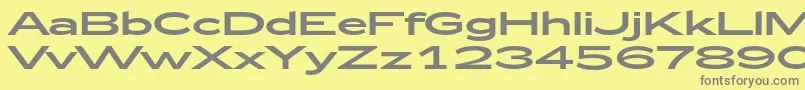 Więcej informacji o czcionce Zeppelin53 Czcionka Zeppelin53 – szare czcionki na żółtym tle