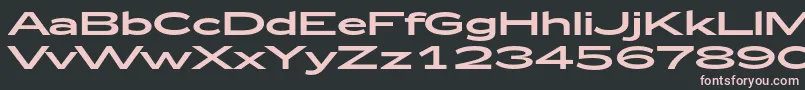 Zeppelin53 Font – Pink Fonts on Black Background