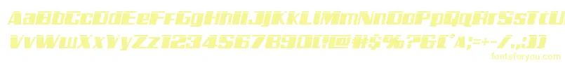 Galacticstormlaserital Font – Yellow Fonts