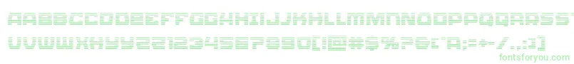 Olympiccarriergrad Font – Green Fonts on White Background