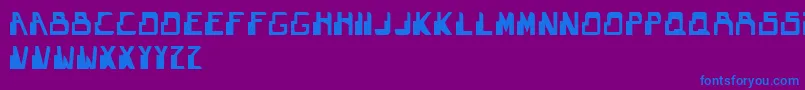 Theguardian Font – Blue Fonts on Purple Background