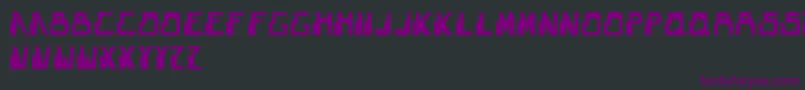 fuente Theguardian – Fuentes Moradas Sobre Fondo Negro