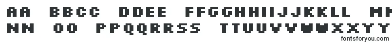 fuente SilkscreenBold – fuentes polaca