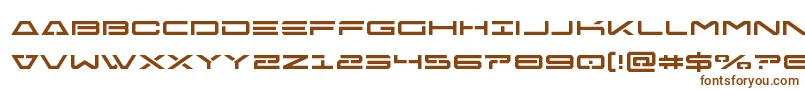 Freeagent-fontti – ruskeat fontit valkoisella taustalla