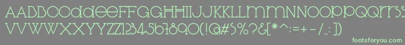 Подробнее о шрифте DiglossiaStd Шрифт DiglossiaStd – зелёные шрифты на сером фоне