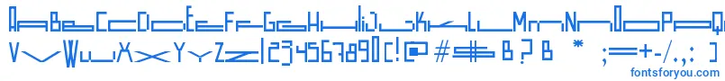 WideSquare Font – Blue Fonts
